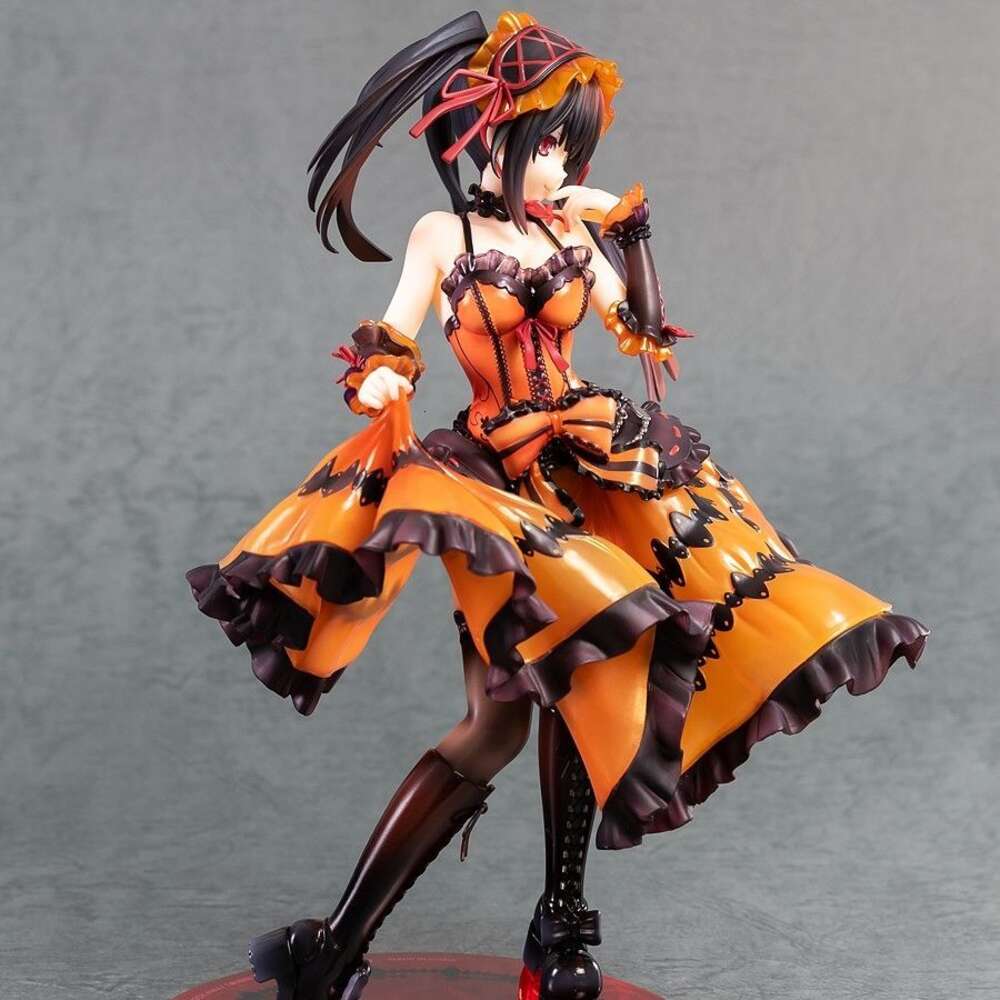 Mascot Costumes 22cm Anime Alter Date A Live Mayuri Judgement Tokisaki Kurumi 1/8 Pvc Action Figures Collectable Model Toys Doll Gift Figurine