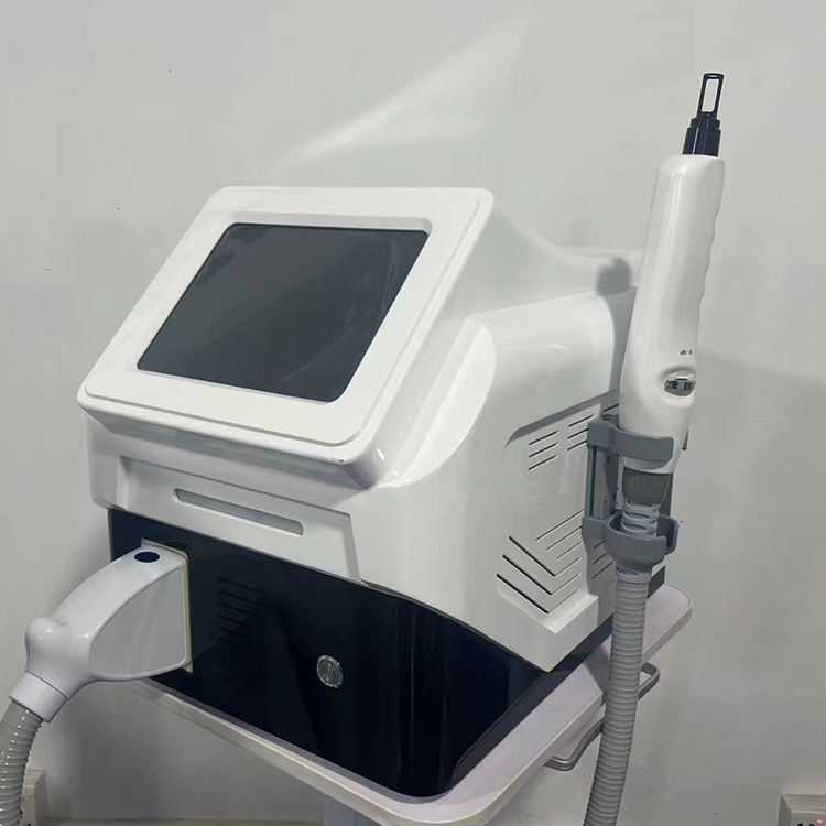 Portable Pain-free Picolaser Nd Yag Q Switch Skin Tattoo Removal Eyebrow Cleaning 4 Wavelength Portable Device Carbon Peeling Skin Whitening