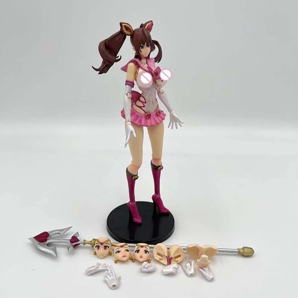Mascot Costumes 18cm Anime Native Second Axe Erika Kuramoto Taimanin Series Asagi Igawa Pvc Action Figure Collection Model Toys Gifts Figurine