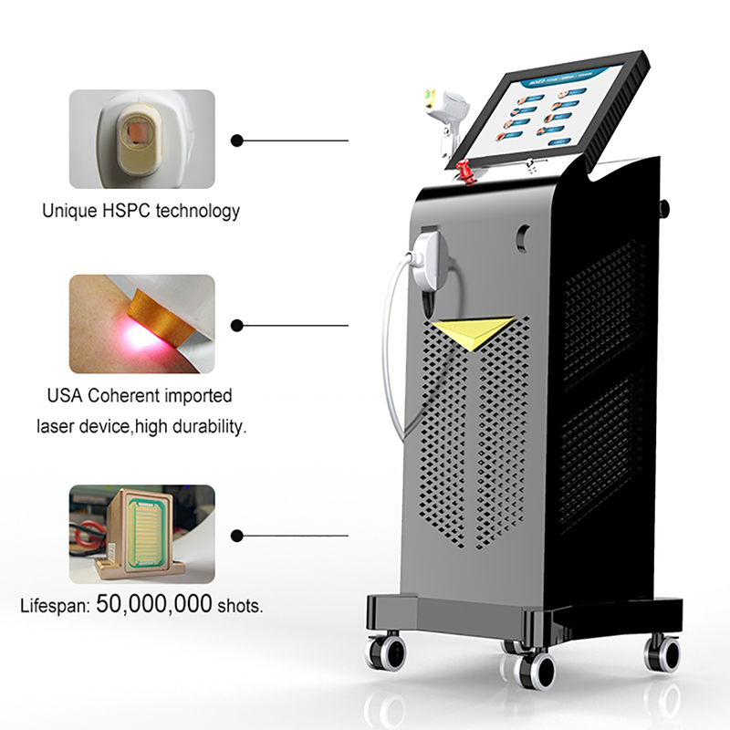 2023 808nm Laser Hair Removal Machine Diode Laser Ice Cool Epilator Lasers Hair Remover Body