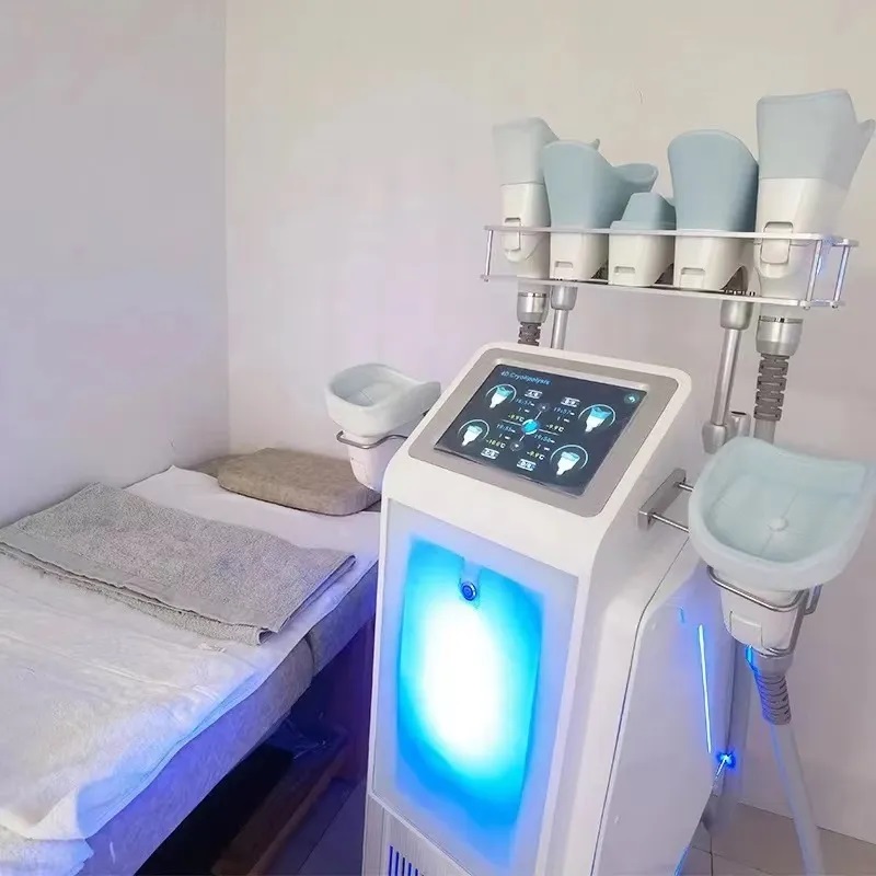 2023 7 Handles Zsculpt 4D Cool Body Sculpting Cryolipolyse Slimming 360 Cryolipolysis Fat Freezing Machine