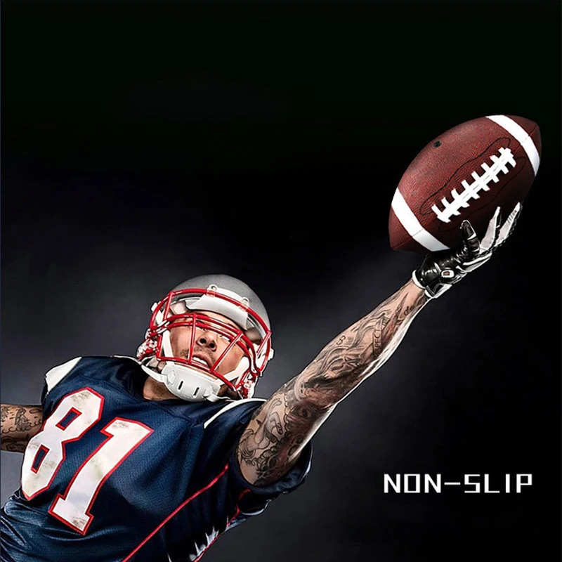 Balls American football soccer rugby association footy ball Standard size 9 Sports for men women children 231011