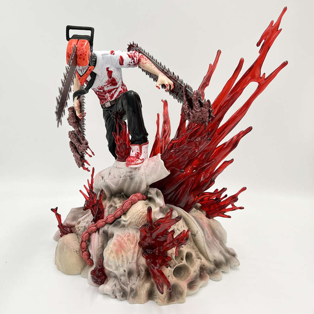 Mascot Costumes 29cm Chainsaw Man Denji Anime Figure Denji/power Action Figure 1560 Chainsaw Man Denji Figurine Adult Collectible Model Toy Gift