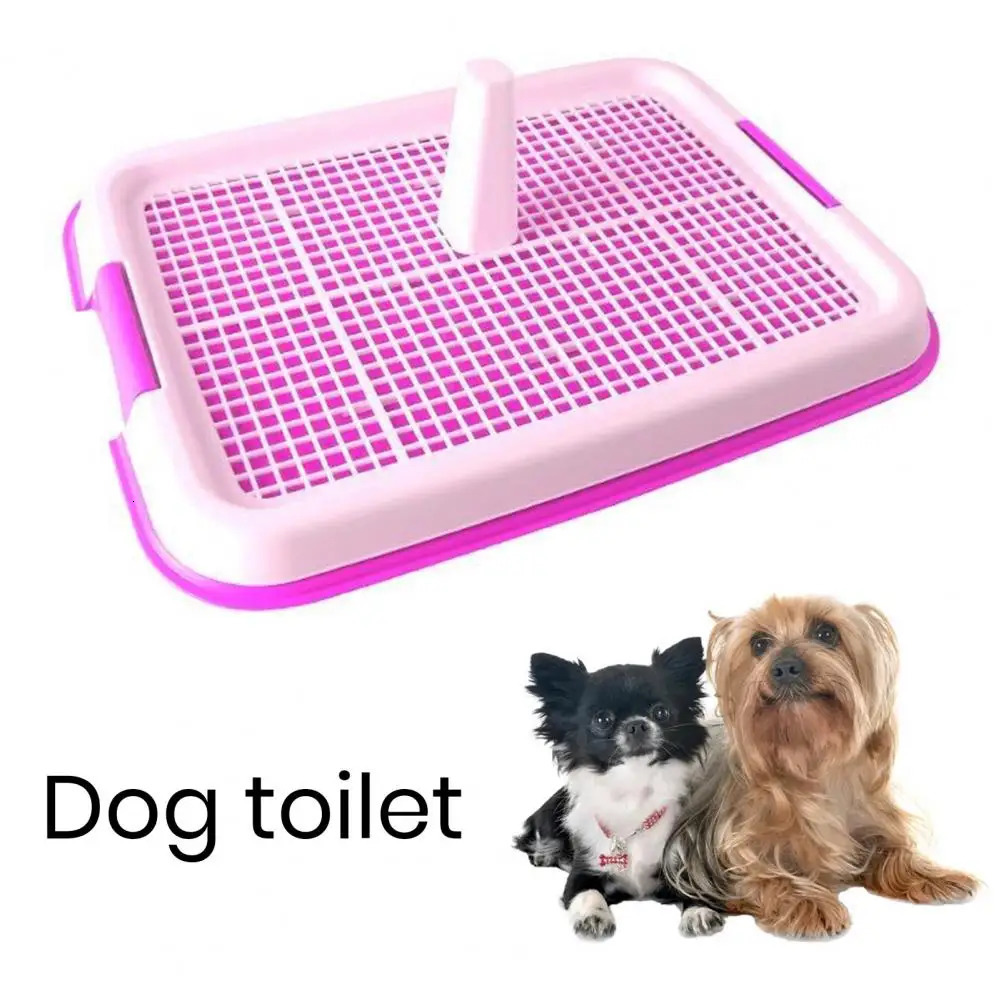 Cat Toys Indoor Dog Potty Training Toilet with Heightened Fence Detachable Easy to Clean Portable Pet Pee Litter Box Supplies 231011