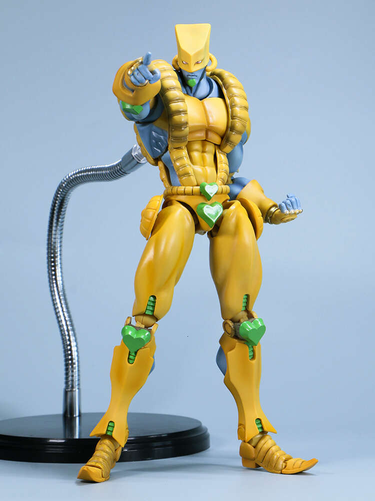 Mascot Costumes 25cm Jojo's Bizarre Adventure Anime Figure Super Action Statue Part.iii #9 the World Action Figure Collectible Model Doll Toys