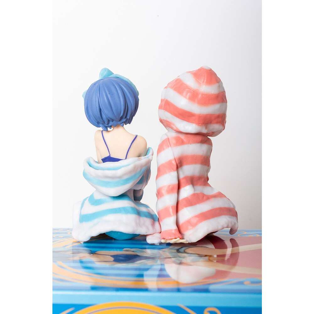 Mascot Costumes 14cm Noodle Stopper Anime Figure Re Zero Starting Life in Another World Rem Ram Action Figure Ram Rem Home Clothes Figurine Toys