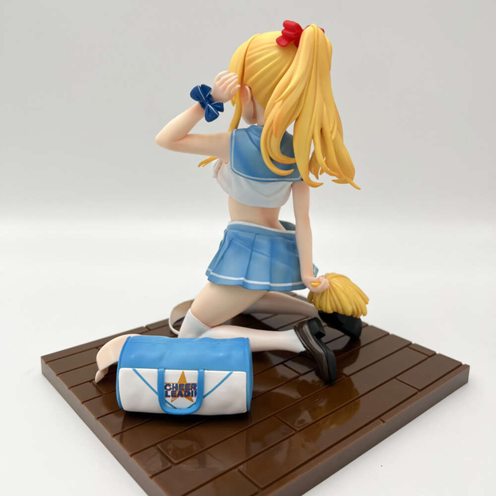 Mascot Costumes Mascot Costumes 17cm Hentai Skytube Mizuhara Maria Sexy Anime Figure Cheerleader Girl Action Figure Adult Girl Collectible Model Doll 