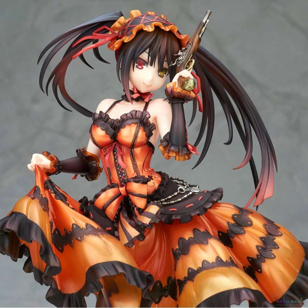 Mascot Costumes 22cm Anime Alter Date A Live Mayuri Judgement Tokisaki Kurumi 1/8 Pvc Action Figures Collectable Model Toys Doll Gift Figurine