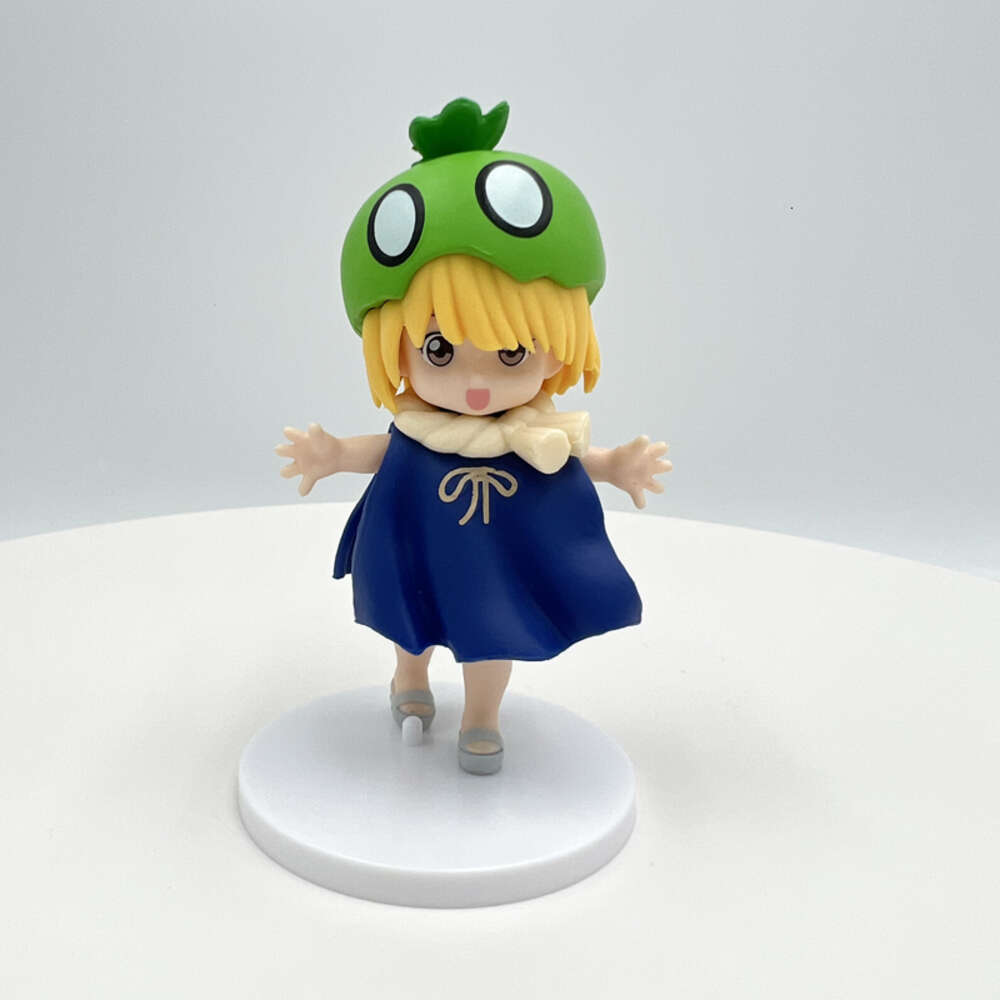 Mascot Costumes 6pcs/set Dr.stone Anime Figure Ishigami Senkuu Action Figure Amber/suika/asagiri Gen Figurine Adult Collectible Model Doll Toys