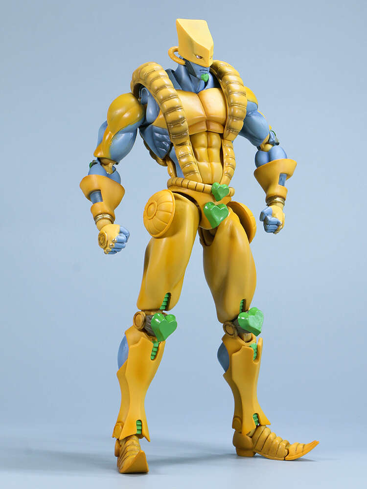 Mascot Costumes 25cm Jojo's Bizarre Adventure Anime Figure Super Action Statue Part.iii #9 the World Action Figure Collectible Model Doll Toys