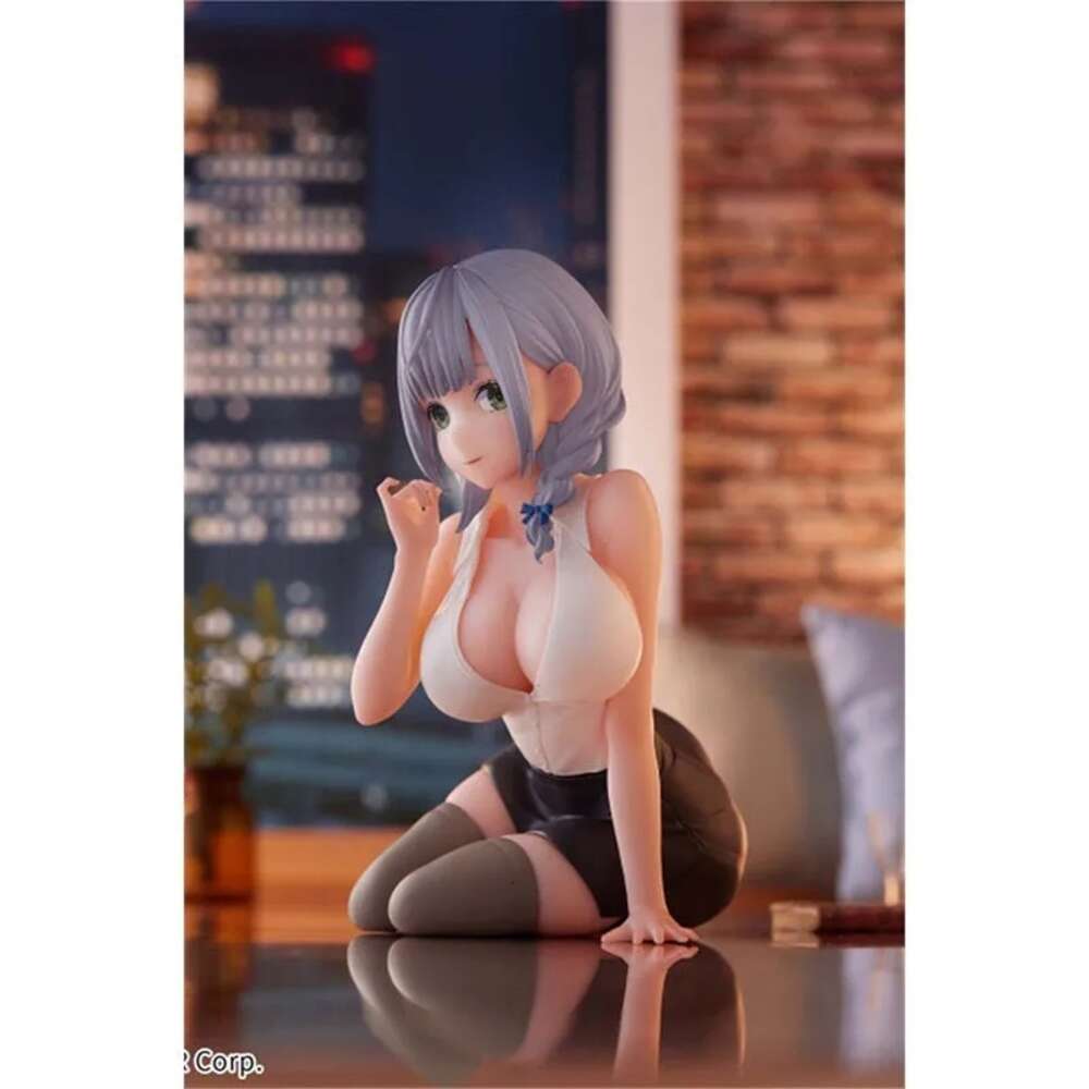 Mascot Costumes 11cm Shirogane Noel Hololive Anime Figure Shagami Jk-san Action Figure Sexy Girl Figure Collectible Model Doll Toys Gifts