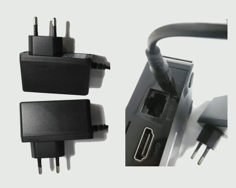US Plug Power Adapter Output DC 5V 2A 2000mA input AC 100V-240V Power Supply 5.5mm 2.1mm for MXQ mxqpro X96 mini Max Mate A95X H96 T95 X96Q TV BOX 220