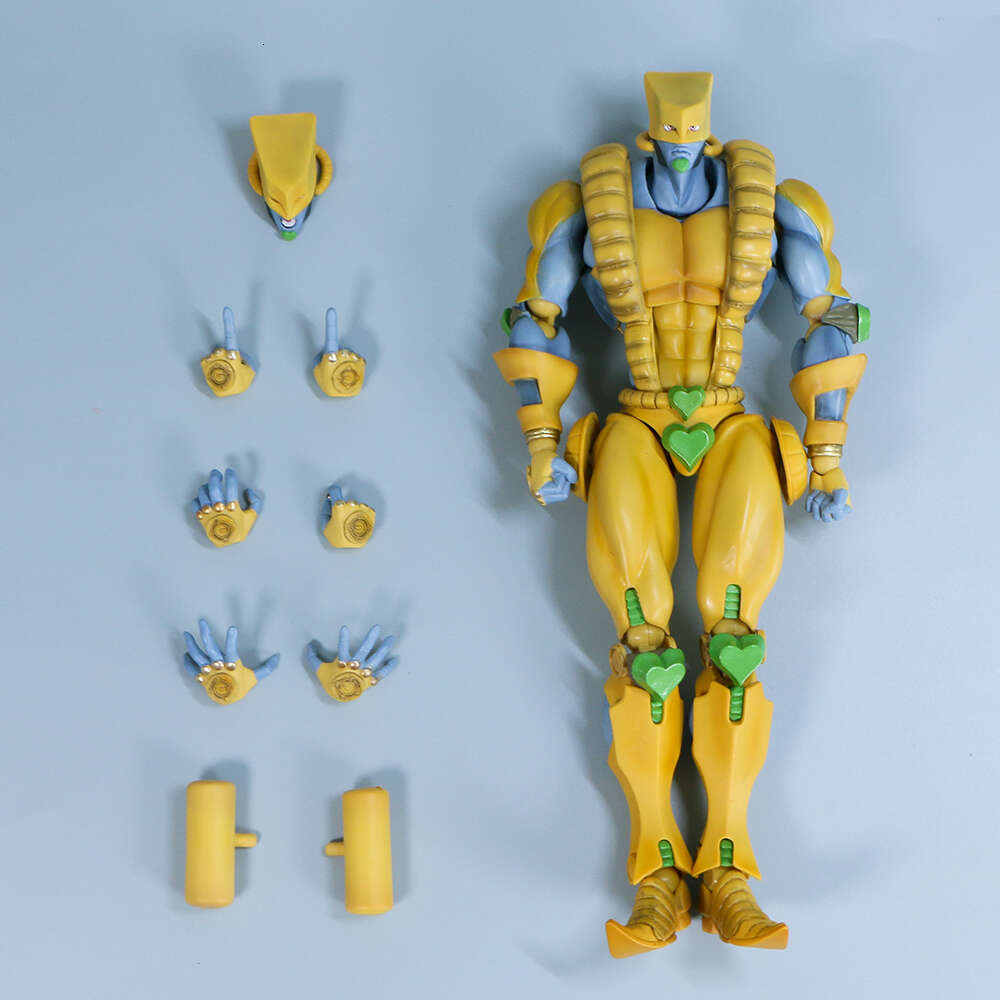 Mascot Costumes 25cm Jojo's Bizarre Adventure Anime Figure Super Action Statue Part.iii #9 the World Action Figure Collectible Model Doll Toys