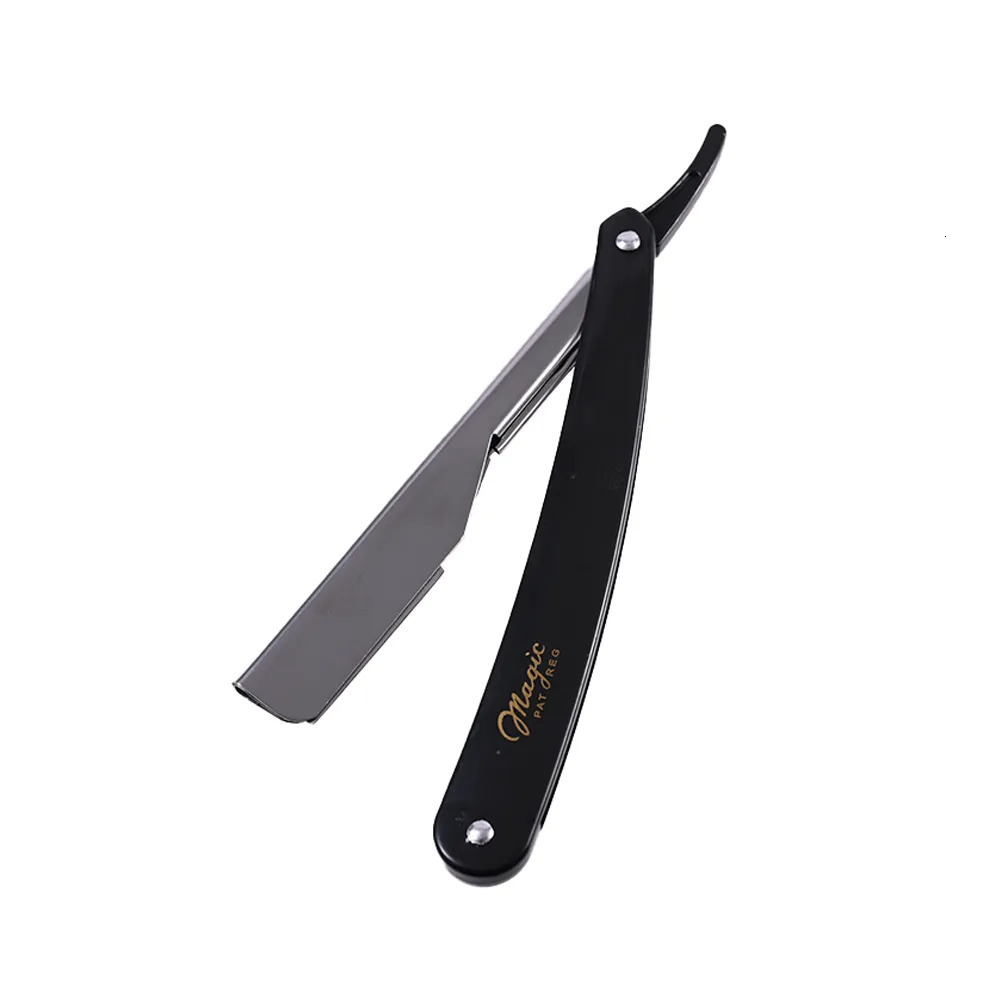 Razors Blades 2 Colors Professional Manual Shaver Straight Edge Stainless Steel Sharp Barber Razor Shaving Beard Cutter with Blade Shaving 231011