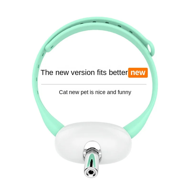 Cat Toys Intelligent Laser Teasing Cat Collar Electric USB Charging Kitten Amusing Toys Automatic Tease Interactive Training Pet Supplies 231011