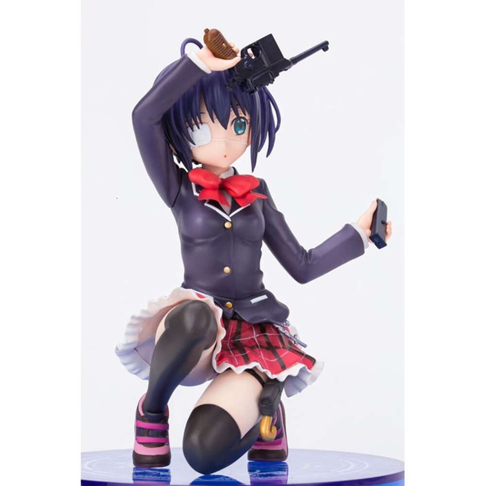 Mascot Costumes 15cm Anime Chunibyo Other Delusions Takanashi Rikka I Want A Date Pvc Action Figure Model Toys Doll Gift Ornament Decoration