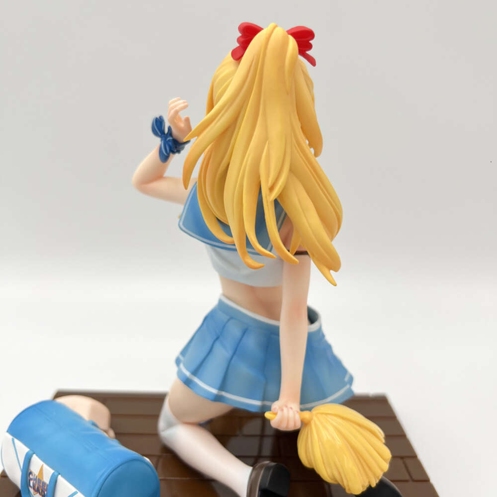 Mascot Costumes Mascot Costumes 17cm Hentai Skytube Mizuhara Maria Sexy Anime Figure Cheerleader Girl Action Figure Adult Girl Collectible Model Doll 