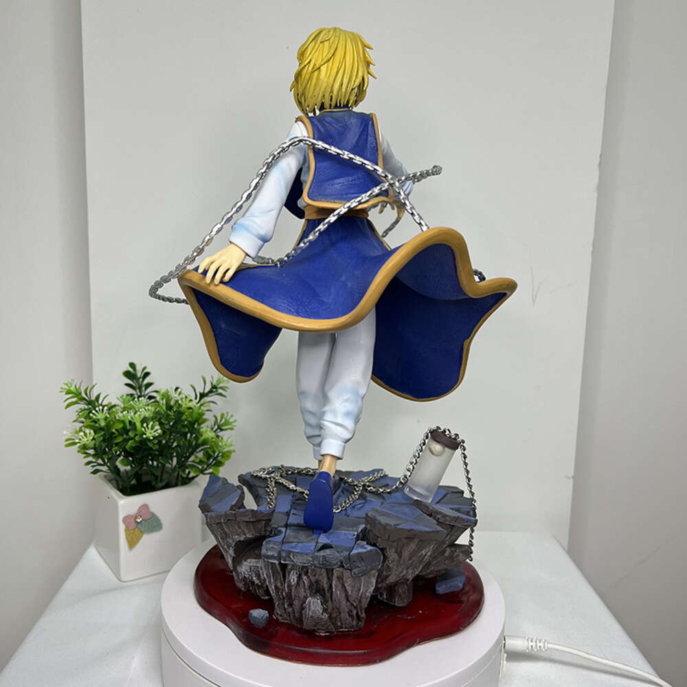 Mascot Costumes 33cm Hunter X Hunter Anime Figure Alluka Zoldyck/kurapika Action Figure Gon Freecss & Killua Zoldyck Figurine Model Doll Toys