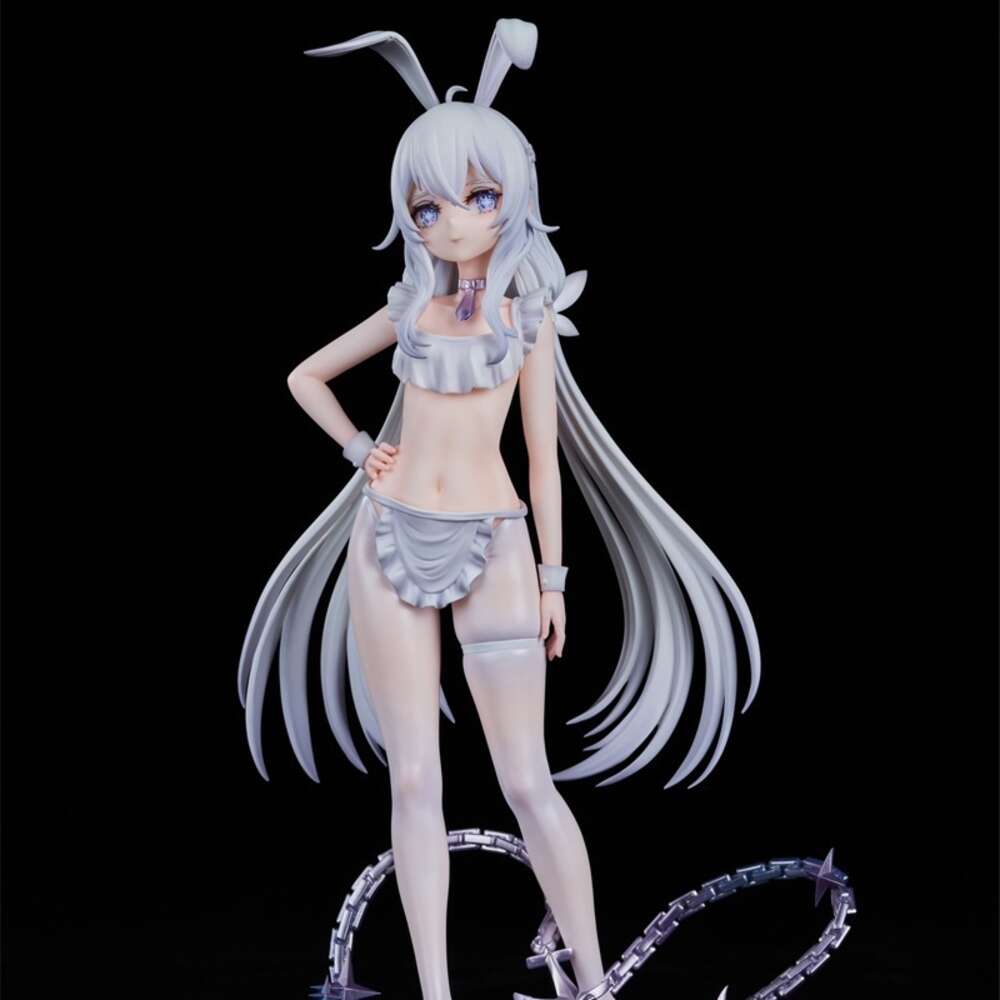 Mascot Costumes 25cm Azur Lane Le Malin Bunny Anime Girl Figure Mnf Azur Lane Action Figure Adult Sexy Collectible Model Doll Toys Gifts