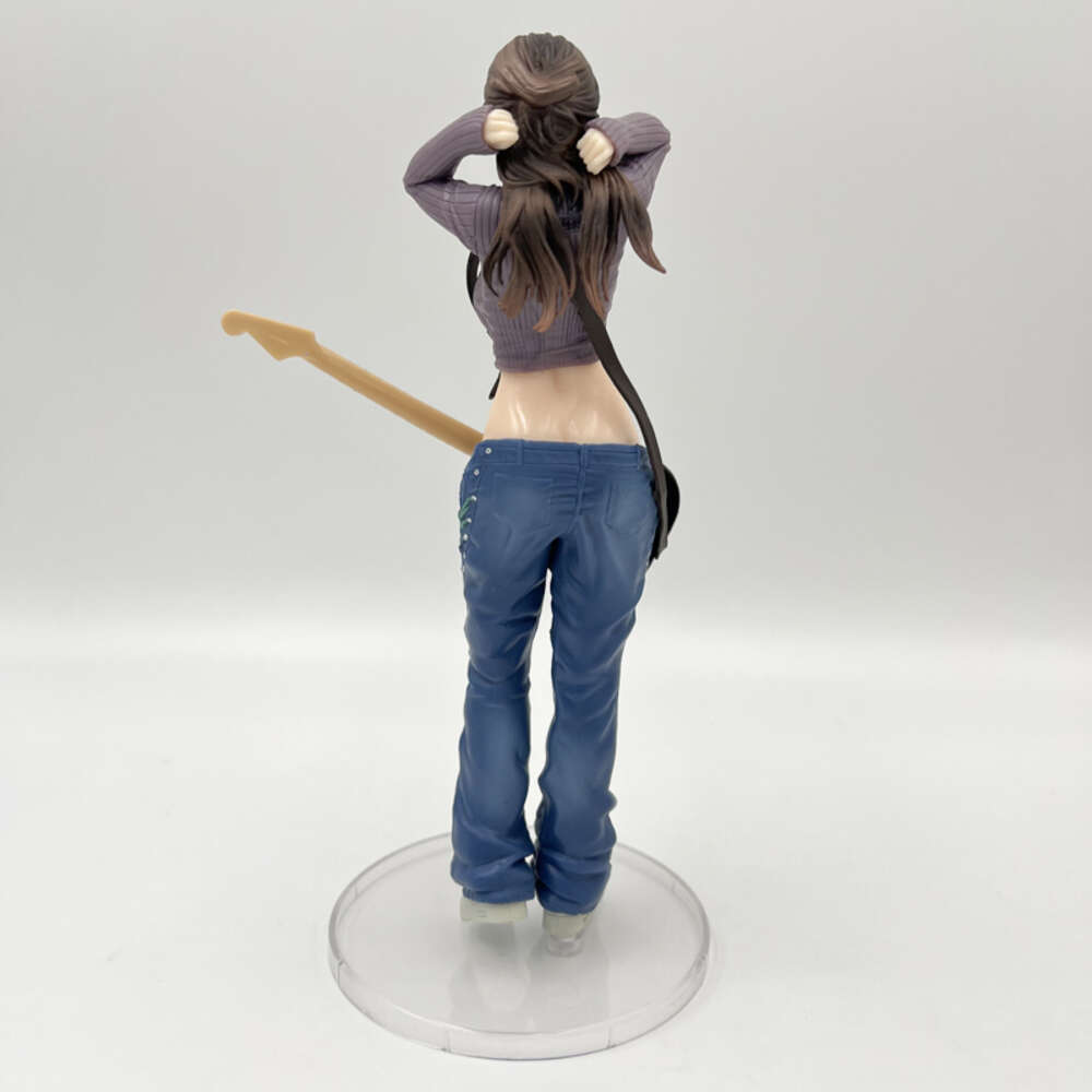 Mascot Costumes 25cm Lovely Guitar Sisters Mei Mei Girl Anime Figure Guitar Sisters Action Figure Adult Sexy Collectible Model Doll Toys Gifts