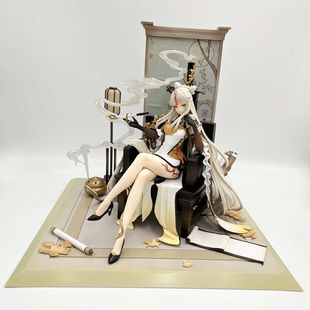 Mascot Costumes 27cm Genshin Impact Ningguang Anime Figure Genshin Impact Zhongli Action Figure Klee/paimon Figurines Collection Model Doll Toys
