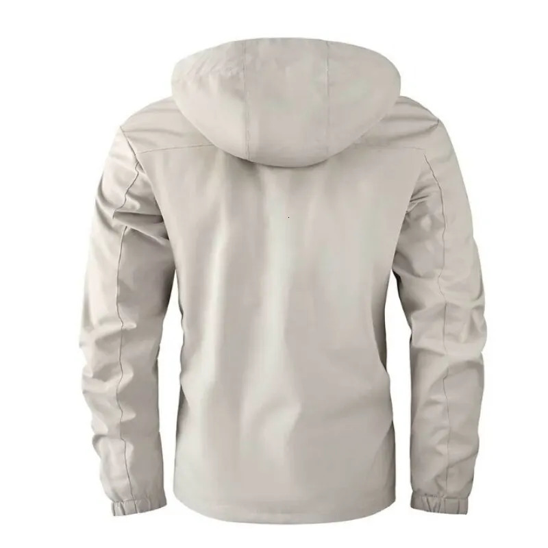 Men's Trench Coats Hooded Casual High Quality Jacket Outdoor Windbreaker Thermal Clothing Lightweight Waterproof Fashion Cold Wint 231010