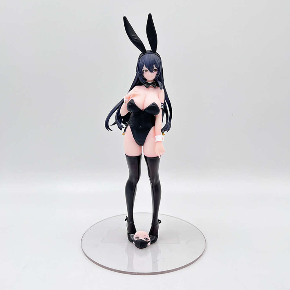 Mascot Costumes 26cm Bfull Fots Japan Sexy Girl Anime Figure Kuro Bunny Kouhai-chan Sexy Action Figure Adult Collectible Model Doll Toys Gifts