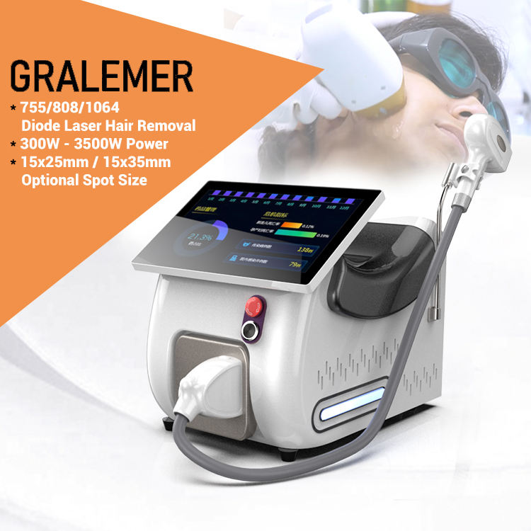 Tattoo Washing 808 Diode Laser Painless Hair Depilation 2In1 For Professional Beauty Salon