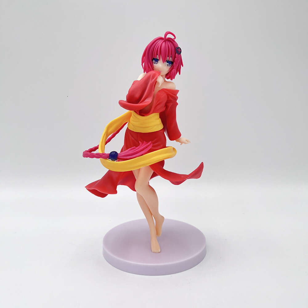 Mascot Costumes Mascot Costumes 19cm to Love-ru Darkness Mea Kurosaki Sexy Anime Figure Haruna Sairenji/yui Kotegawa Action Figure Adult Collectible D