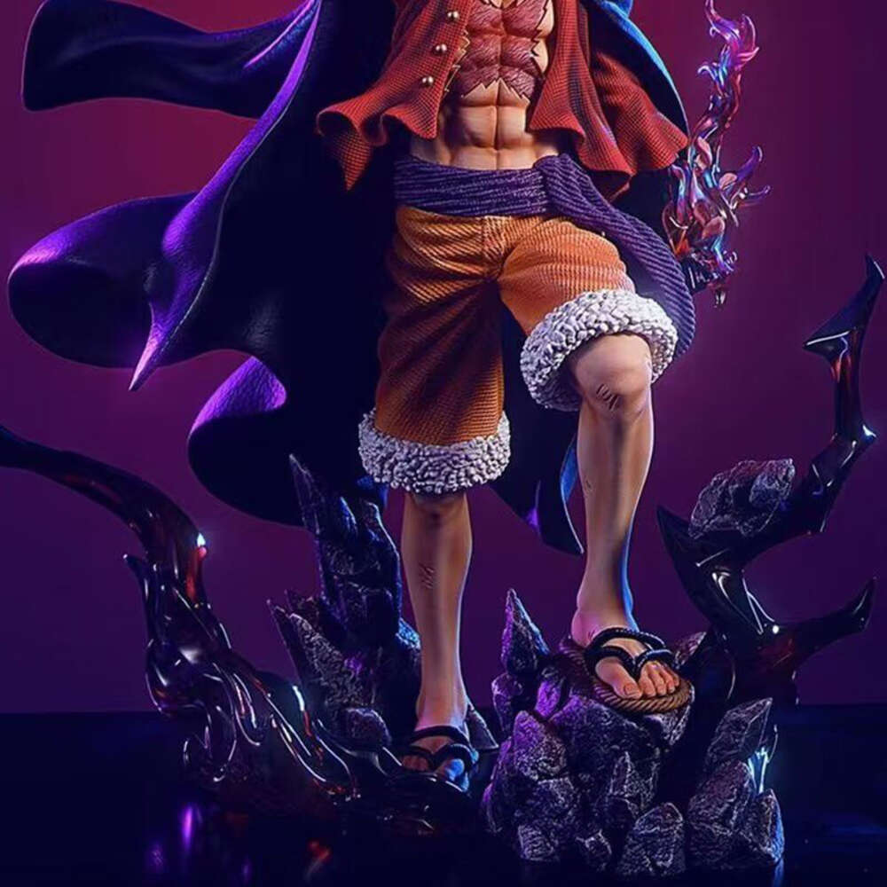 Mascot Costumes 25cm One Piece Luffy Anime Figure Four Emperors Monkey D. Luffy Action Figure Shanks Figurine Collectible Model Doll Toys Gifts