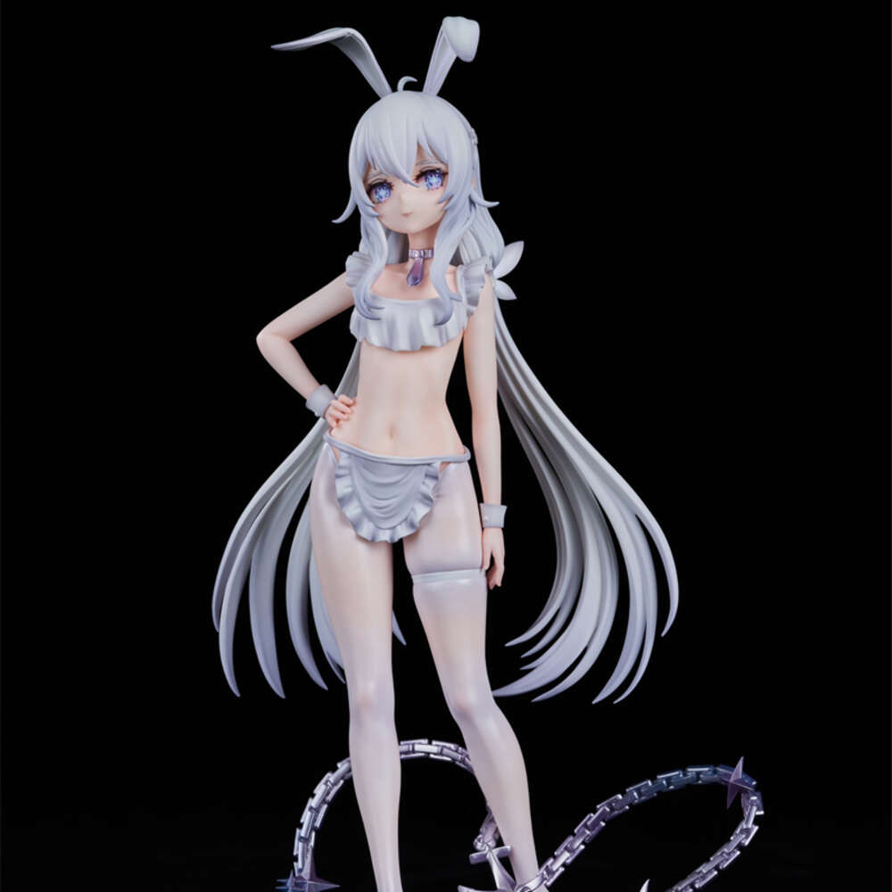 Finger Toys 25cm Azur Lane Le Malin Bunny Sexy Anime Girl Figure Mnf Azur Lane Action Figure Adult Collectible Model Doll Toys Gifts