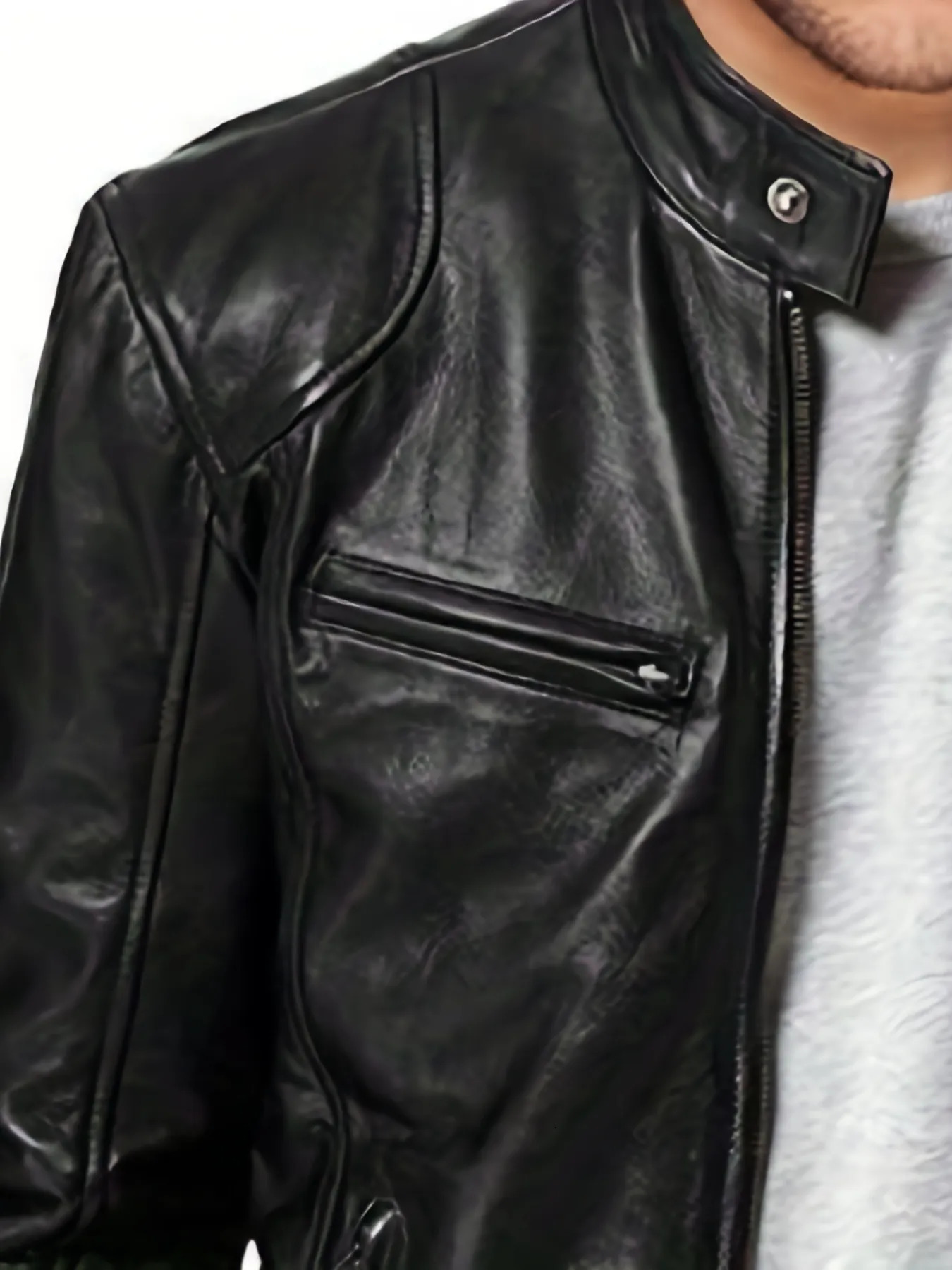 Men's Jackets Leather Coats Men's Cold Jackets Winter Sweat-shirt Nature Hike Mens Style Clothing Moto Equipment Varsity Knitted Coat Clothe