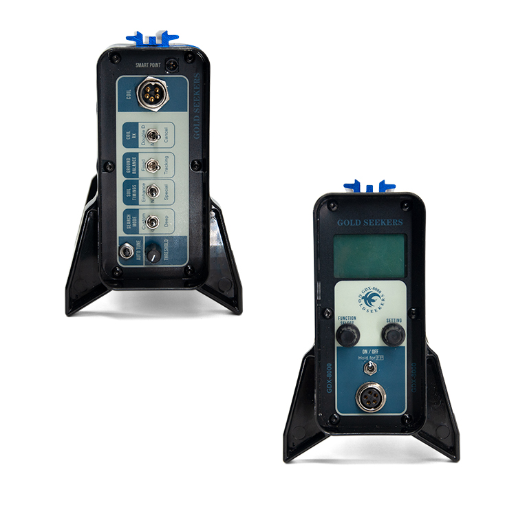 Free shipping! Top level sensitivty underground metal detectors gold and silver Pulse Indution GDX8000 LED screen display