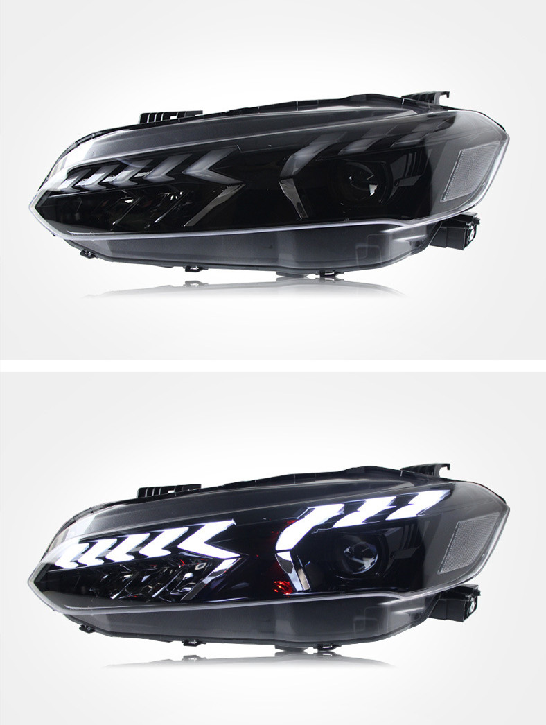 Car For Honda 11th Generation 20 22-2023 Civic Headlight Assembly LED Lens Daytime Running Light Flow Light Turn Signal Lamp