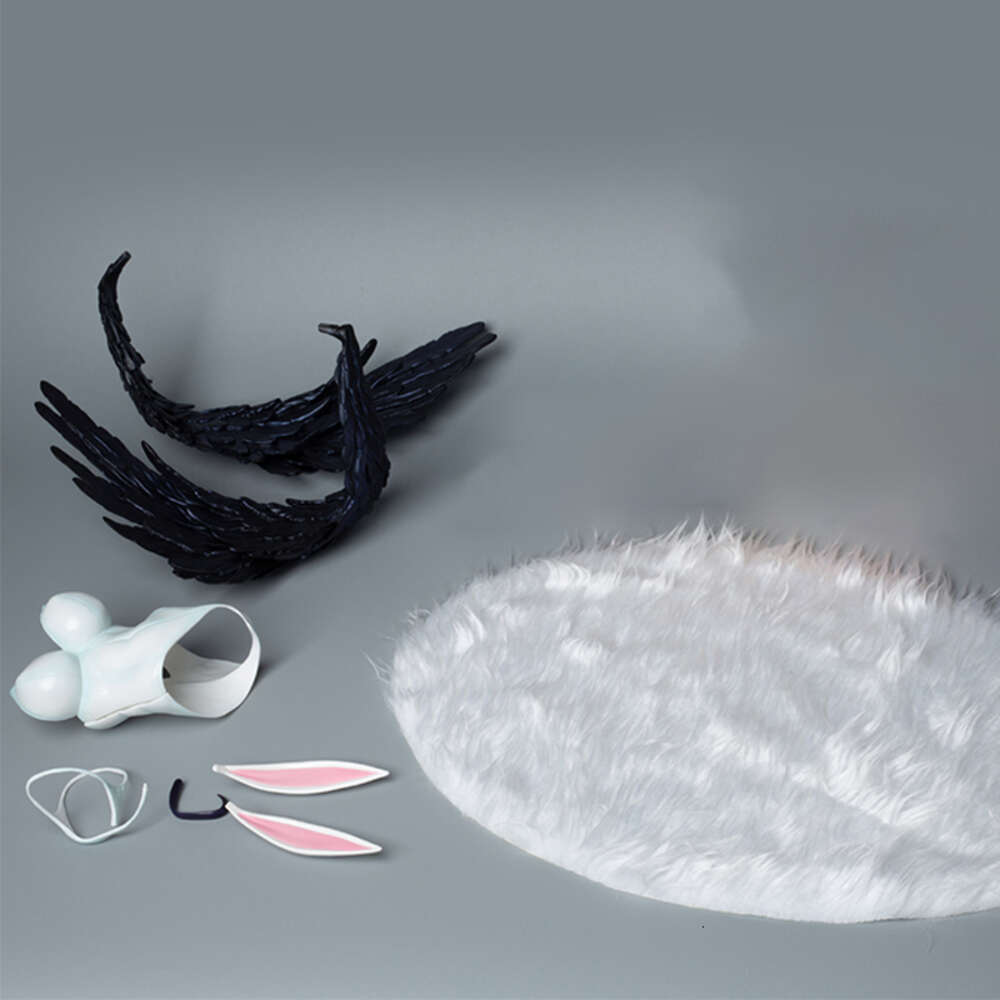 Mascot Costumes 30cm Freeing B-style Overlord Iv Albedo Bunny Anime Girl Figure Kdcolle Albedo Wing Sexy Action Figure Adult Model Doll Toy Gift