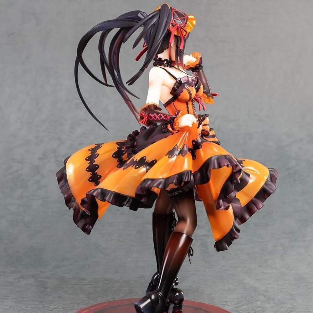 Mascot Costumes 22cm Anime Alter Date A Live Mayuri Judgement Tokisaki Kurumi 1/8 Pvc Action Figures Collectable Model Toys Doll Gift Figurine