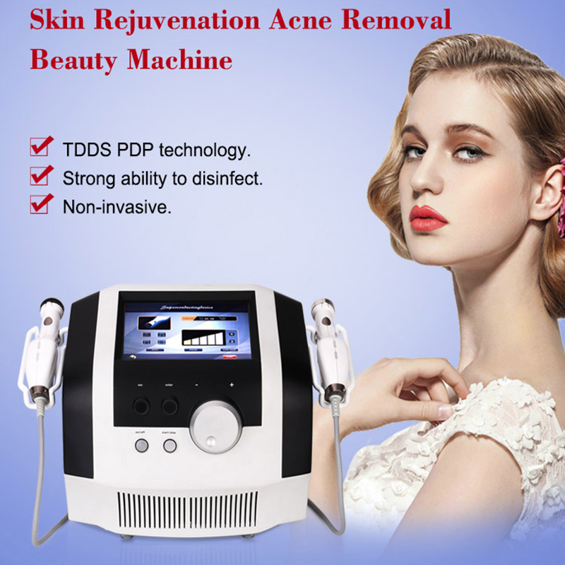 Professional 2 in 1 Plasma Skin Care Equipment Ultrasonic with PDP Handle Skin Rejuvenation Machine Tightening for Beauty SPA Salon Use