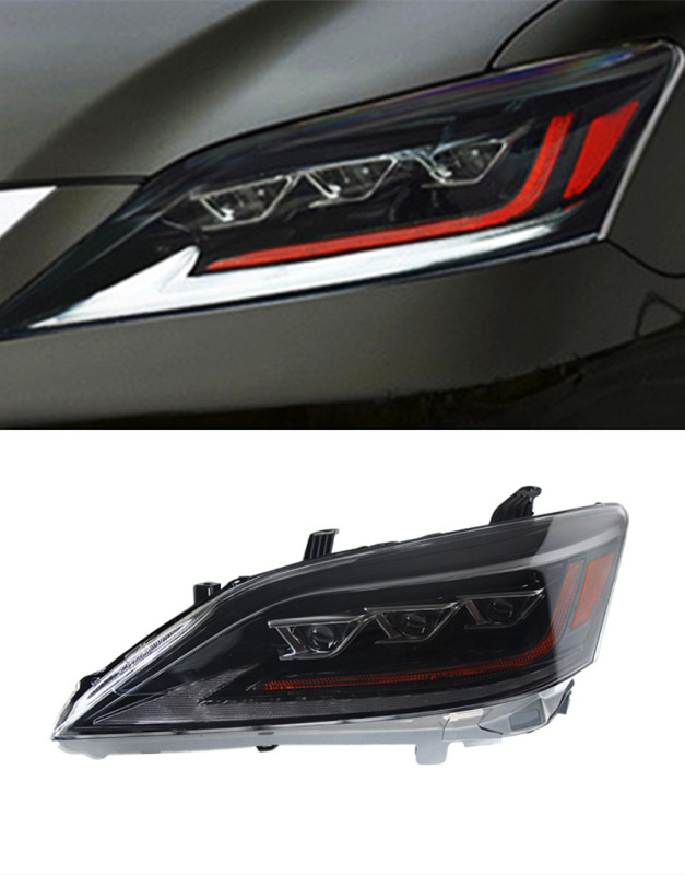 Headlight Assembly for Lexus ES 2006-2012 LED Turn Signal Front Headlight Replacement DRL Daytime Running Light