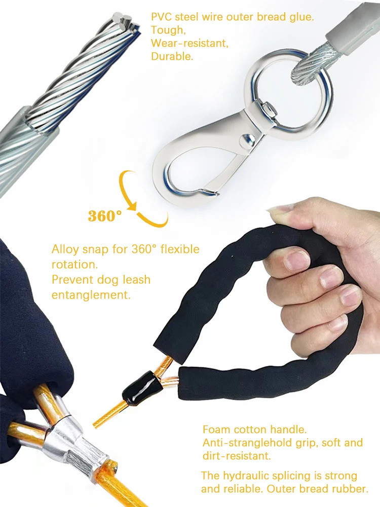 Cat Collars Leads Steel Wire Dog P Chain Collar Leash Set Training Choke Collar for Cat Big Pet Dog Puppy Slender Tough Lead Rope Colored Walking 2310