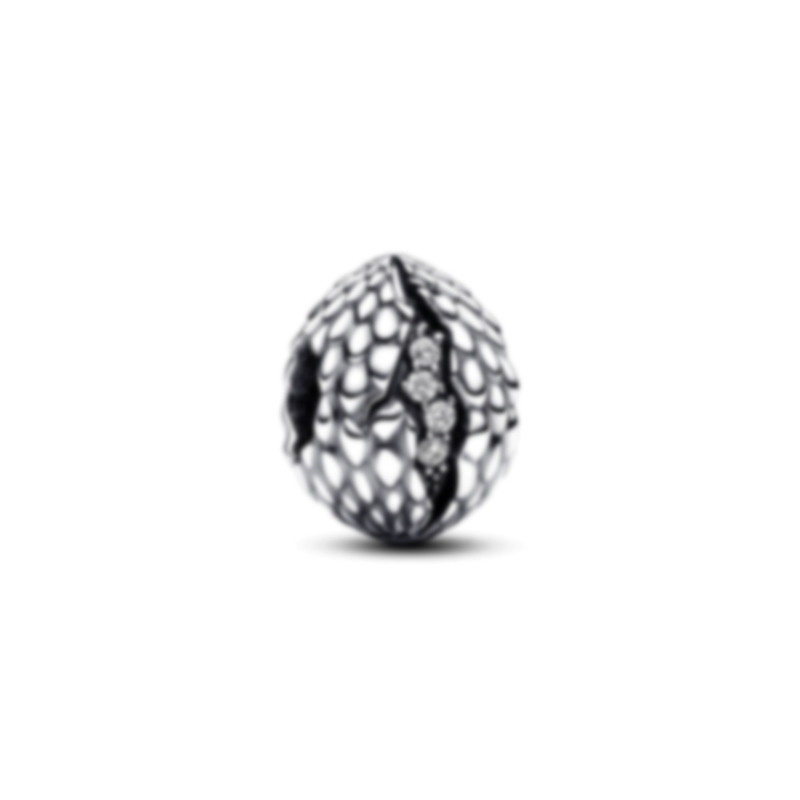Silver Charm Game Dragon House Crown Ghost Wolf Throne Charm Is Suitable For Classic Women's Jewelry Fashion Accessories