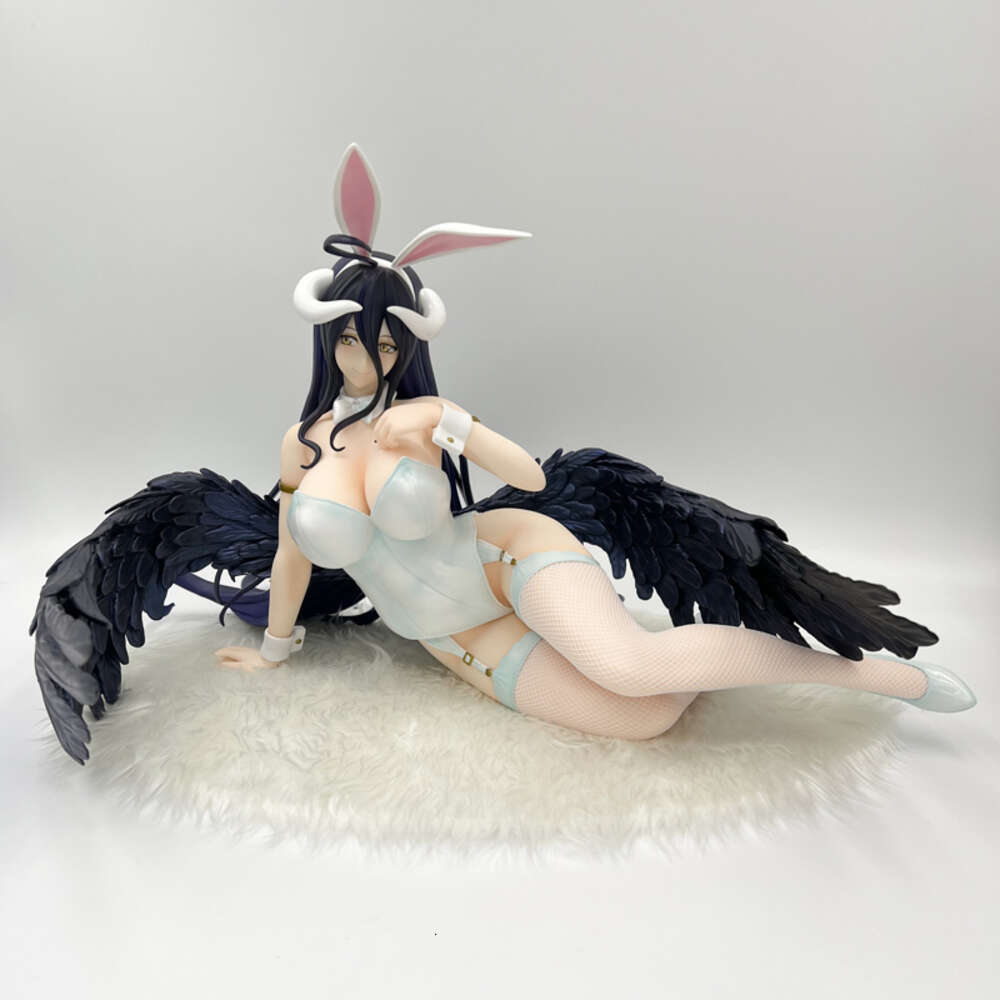 Mascot Costumes 30cm Freeing B-style Overlord Iv Albedo Bunny Anime Girl Figure Kdcolle Albedo Wing Sexy Action Figure Adult Model Doll Toy Gift