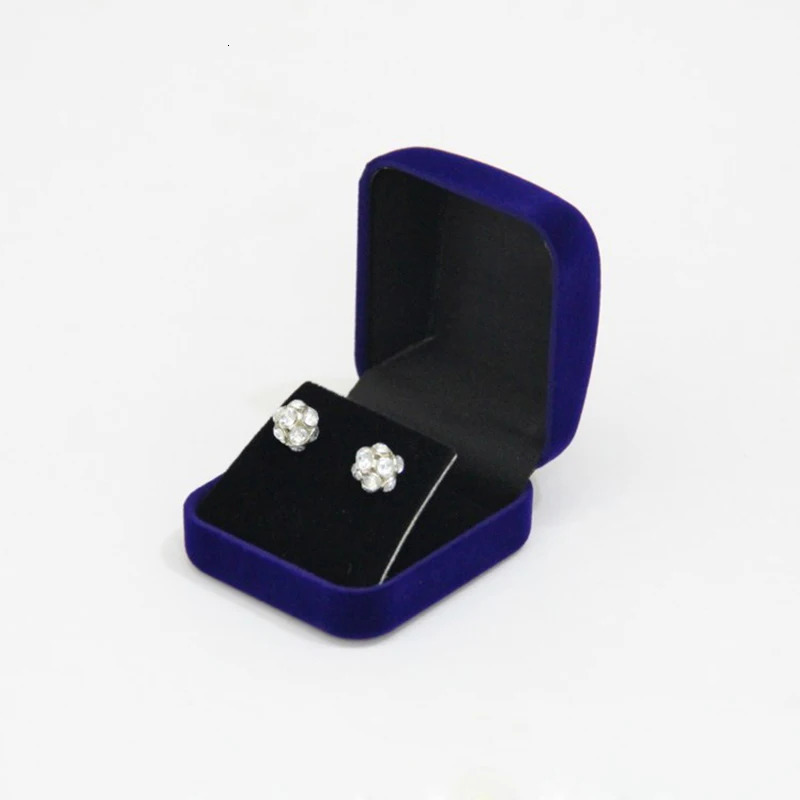Jewelry Boxes Stud Earrings Storage Box Drop Pendant Organizer Case Highly Velvet Small Necklace Display Gift Packaging 231011