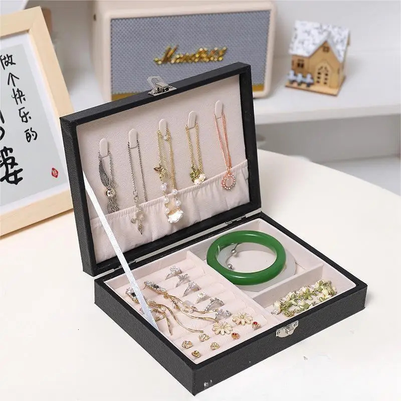 Jewelry Boxes Jewlery Storage Box Portable Travel Holder Organizer Jewerly Ring Necklace Jewellery jewlery Display 231011