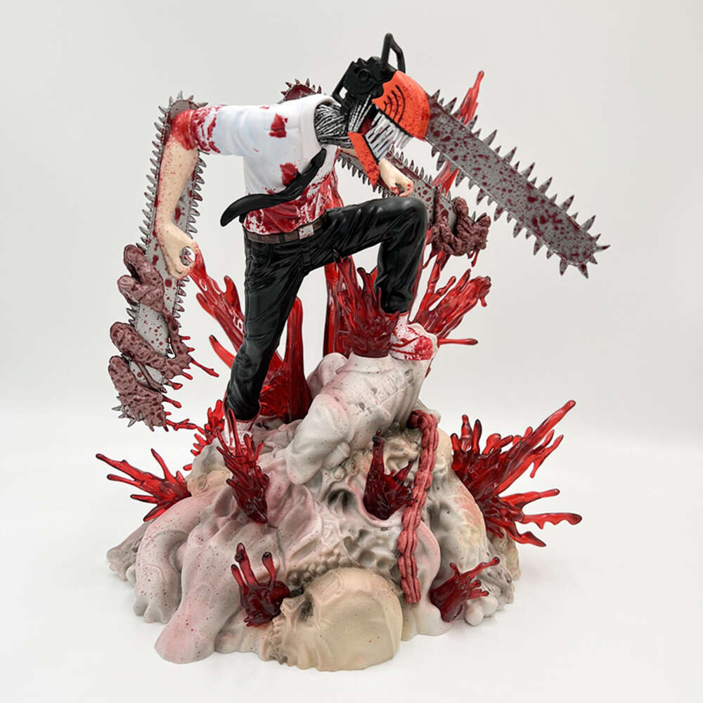 Mascot Costumes 29cm Chainsaw Man Denji Anime Figure Denji/power Action Figure 1560 Chainsaw Man Denji Figurine Adult Collectible Model Toy Gift