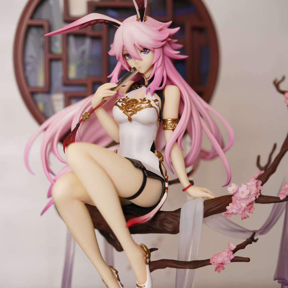 Mascot Costumes 32cm Anime Apex-toys Honkai Impact 3 Yae Sakura Cheongsam Ver 1/8 Pvc Action Figures Collectable Model Toys Doll Gift Figurine