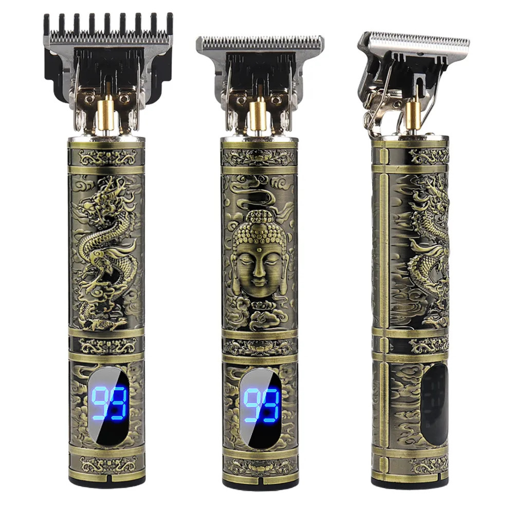Razors Blades LCD Display T9 Electric Hairber 0mm Shaver Hair Trimer Home Appliances Travel Barber Razors Shaving Machine for Men Trimmer Man 231011