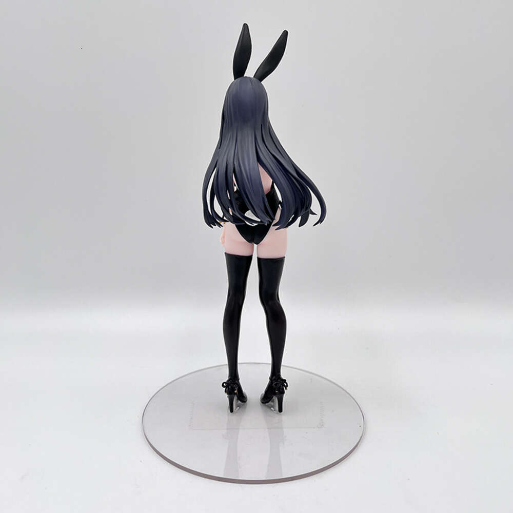 Mascot Costumes 26cm Bfull Fots Japan Sexy Girl Anime Figure Kuro Bunny Kouhai-chan Sexy Action Figure Adult Collectible Model Doll Toys Gifts