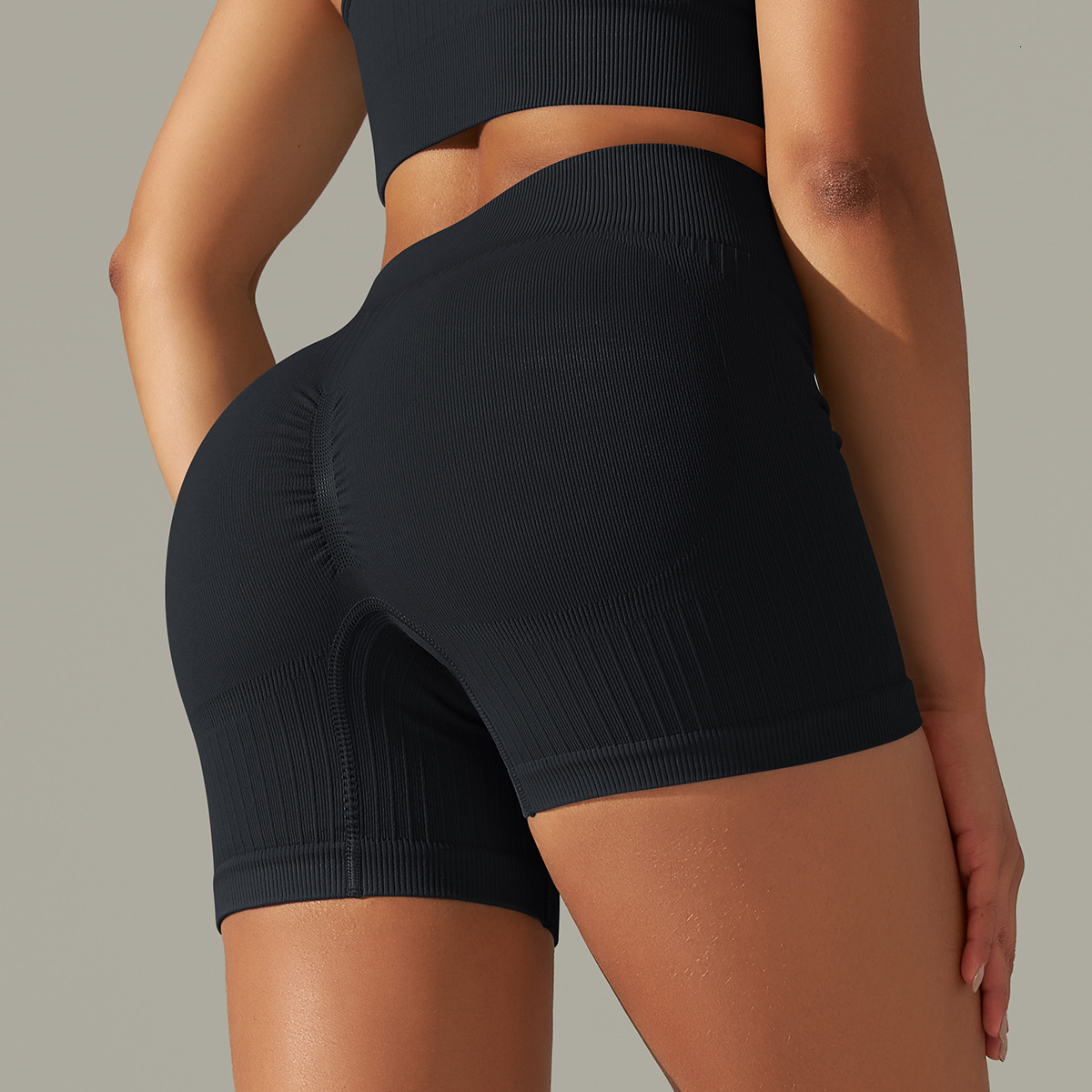 Yoga Outfit Sexy Scrunch Gym Shorts Women Tummy Control Sportswear Female Seamless High Waist Shark Workout Push Up Sport Tights For Fitness 230526