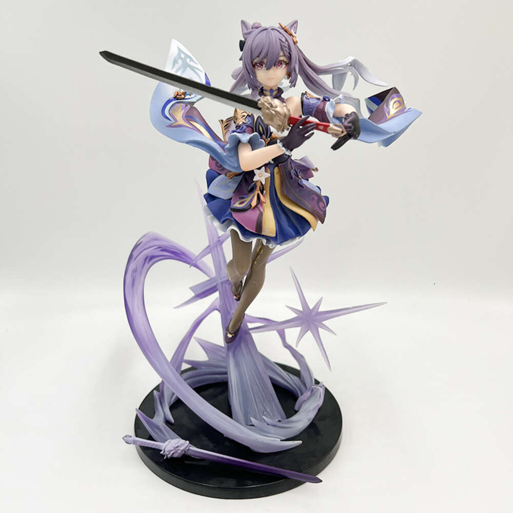 Mascot Costumes 27cm Genshin Impact Keqing Anime Figure Genshin Impact Mona/raiden Shogun Action Figure Klee/qiqi Figure Collectible Doll Toys