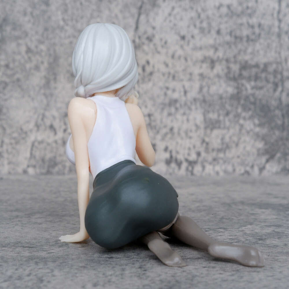 Mascot Costumes 11cm Shirogane Noel Hololive Anime Figure Shagami Jk-san Action Figure Sexy Girl Figure Collectible Model Doll Toys Gifts